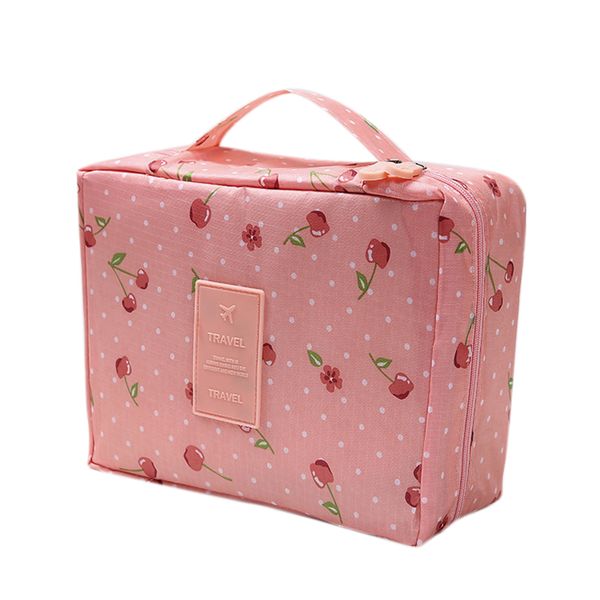 

professional large makeup bag cosmetic case storage handle organizer travel kit portable cosmetic storage bag
