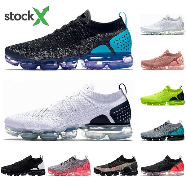 

with socks athletic fly 2.0 men women running shoes knit mesh punch white black breathable sports sneaker mens trainer