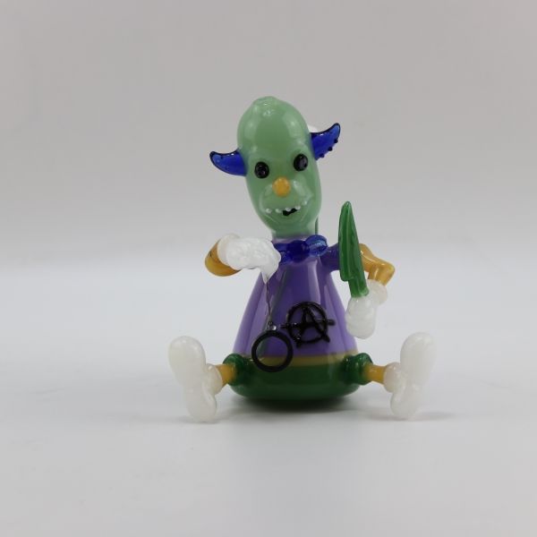 

Мастер дизайн ручной работы стекло смешной маленький Джокер dab rig нефтяная вышка вода курительная трубка для табака