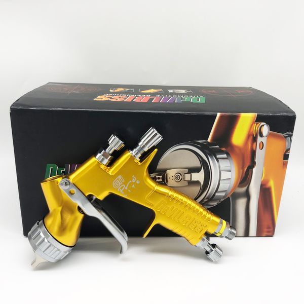 

devilbiss spray paint gun gti pro te20/t110 airbrush airless spray gun for painting cars