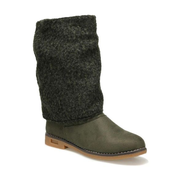 

flo hiruzen56z suede khaki women 's boots butigo, Black