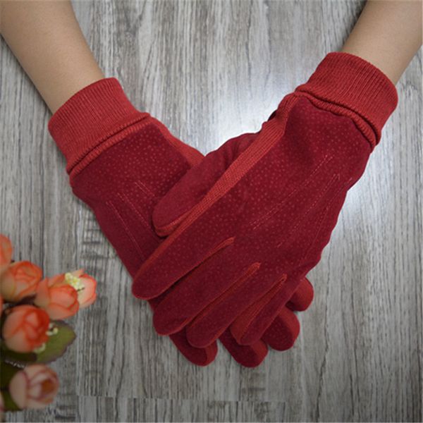 

winter women gloves brand wrist lady gloves winter warm cheap, Blue;gray