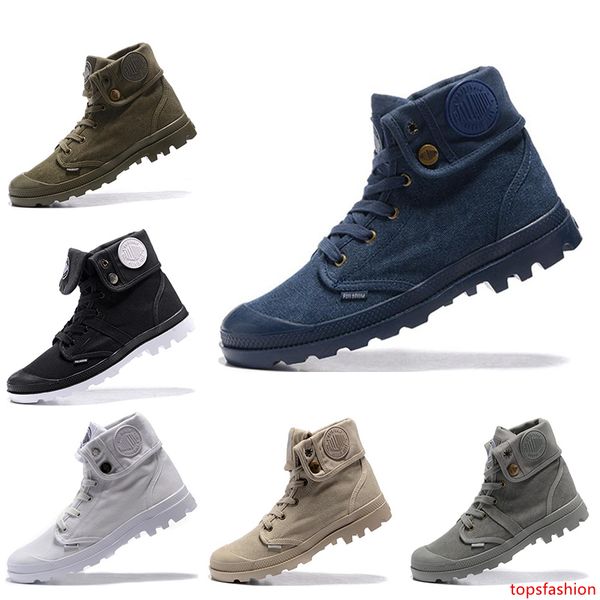 

2019 classic designer original palladium mens women winter brand boots white red pink purple army green casual trainers ace boots size 36-45