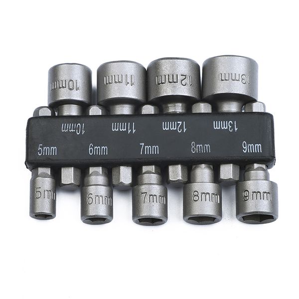 

2019 new 5-13mm bit screwdrivers inside lockets head sockets head no magnetic wind wind electric screwdrivers cylinder