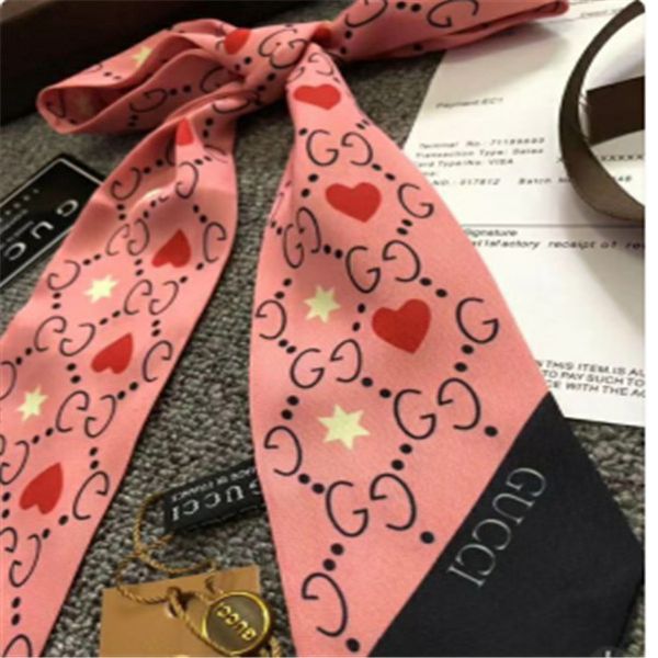 

g1 2019 the latest big brand luxury feeling traditional old flower logo double-sided printing ribbon double-layer silk has many unique uses, Blue;gray