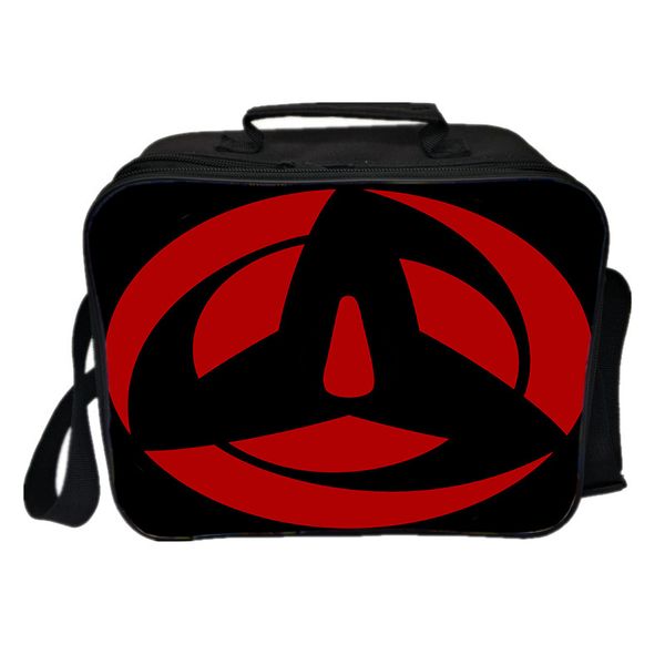 

quality naruto uchiha sasuke lunch bag students men women boys girls picnic insulation bag new beautiful travel lunch