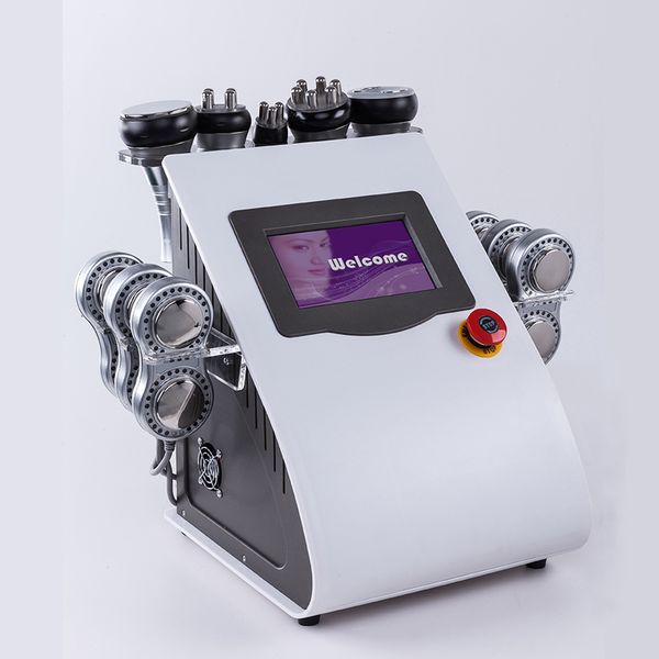 

2019 new 6 in 1 40k cavitation weight loss beauty machine vacuum multipole rf with ems electric