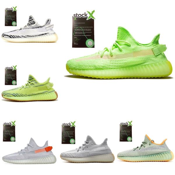 

2020 kanye west israfil cinder marsh reflective men running shoes yeshaya yecheil zyon oreo linen desert sage flax women trainer