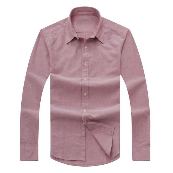 

2018 men's long-sleeved casual solid shirt men's usa american brand rl polos shirts fashion oxford social shirts small horse dress, White;black
