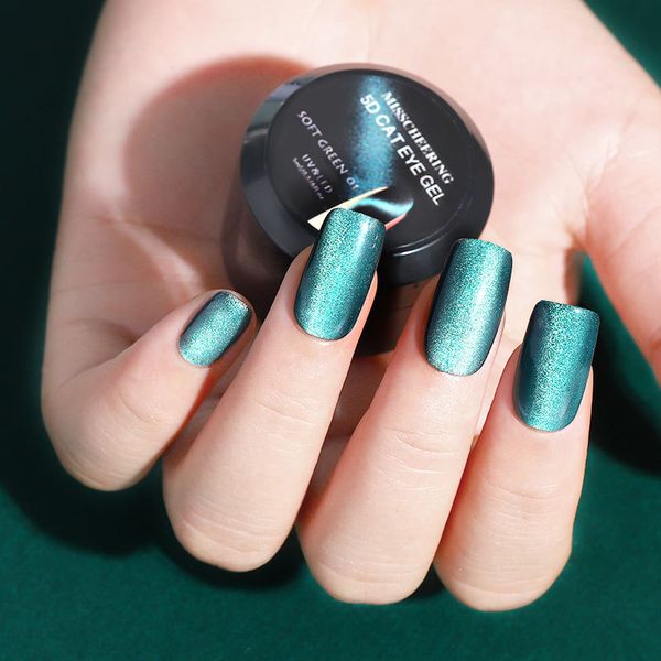 

5d star cat eye ptherapy glue two-color color changing glue js11