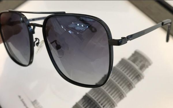 

2019 black metal frame light purple square glasses fashion designer men women sell sunglasses with box and dastbag, White;black