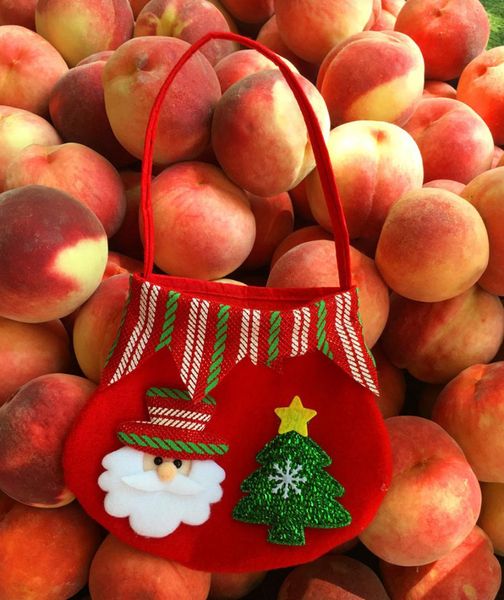 

christmas gift bag biscuit candy bag snowflake crispy handmade soap drawstring christmas apple gift wholesale