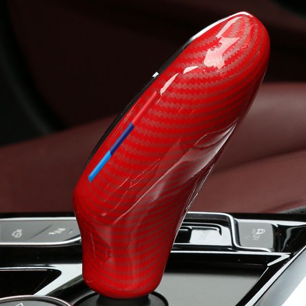 

carbon fiber gear shift knob cover protecot for 5 series g30 g01 g02 parts