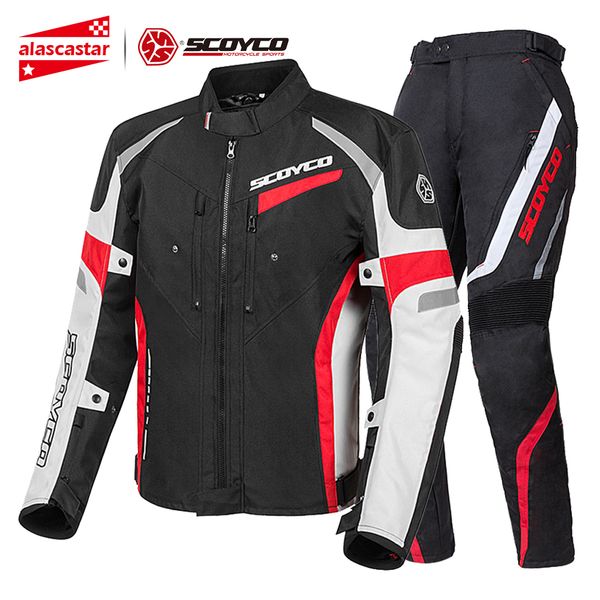 

scoyco motorcycle jacket winter autumn moto jackets waterproof motocross riding jacket protective gear reflective motorcycle