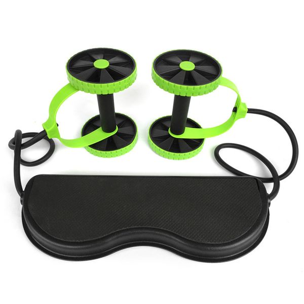 

muascle trainer ab wheels roller for abdominal resistance stretch elastic rope ab roller for muscle trainer home gym fitness