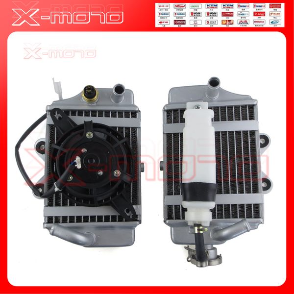 

150cc 200cc 250cc zongshen loncin lifan motorcycle water cooled engine radiator xmotos apollo water box with fan accessories