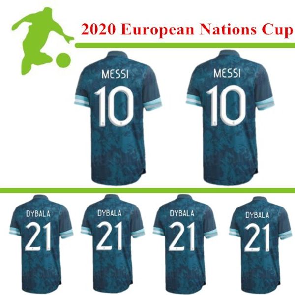 

copa america 2020 argentina soccer jerseys home away messi higuain away icardi kun aguero 20 21 camisetas maradona football shirts thailand, Black;yellow