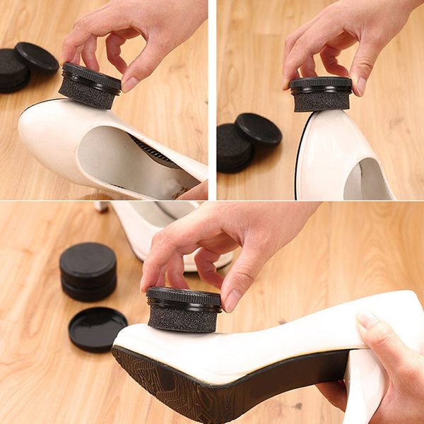 

drop shipping polish wax dust cleaner shoes maintenance portable quick shine shoes sponge brush cleaning tool dropship