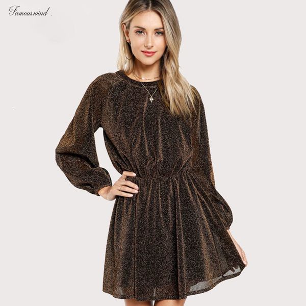 

party dress autumn women dresses cut out vintage elegant a line bishop sleeve mesh sequin gold transparent a line dress, Black;gray