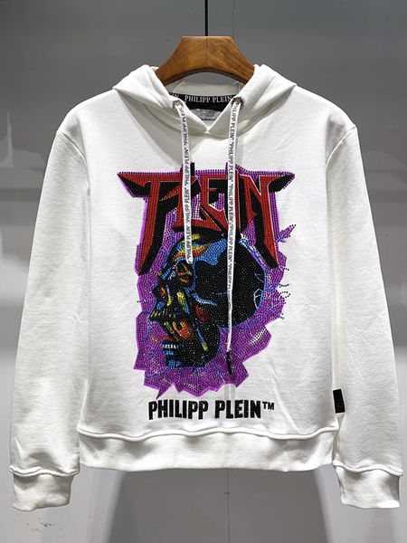 

Мужская дизайнерская белая толстовка с капюшоном с капюшоном с капюшоном с капюш