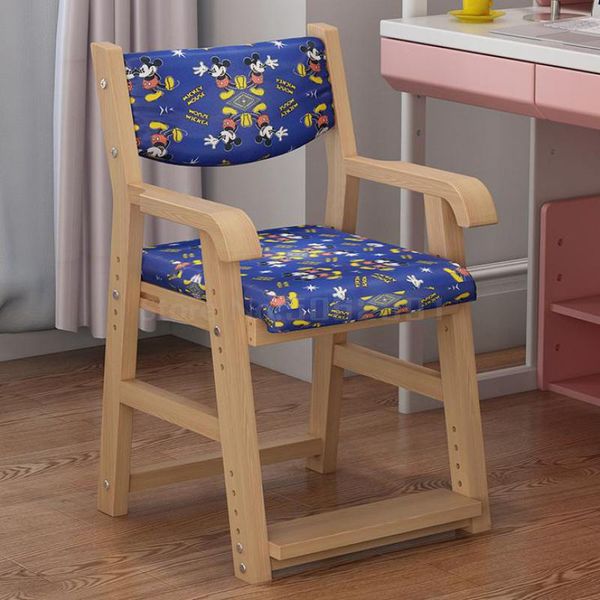 

students learn backrest chairs, children's homework stools, solid wood orthodontic computer writing study, household lifting cha