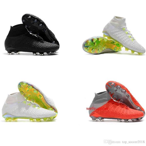 

100% оригинальные футбольные бутсы hypervenom phantom iii df fg turf zoom neymar jr мужские черные уличные футбольные бутсы