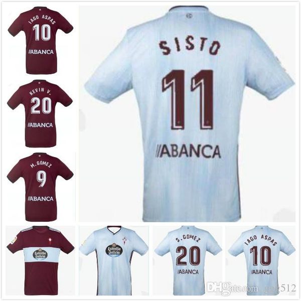 

s-xxl 19 20 последние сельта футбол джерси дома 2019 2020 camisetas аспас siato j.otto s.gomez футбол рубашка топ thailad, Black;yellow