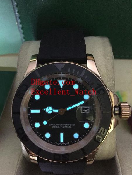 

3 colors products watches 40 mm 126655 116655 ceramic bezel black dial asia 2813 movement automatic mens watches, Slivery;brown