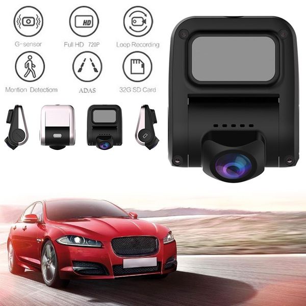 

usb hd car dvr recorder dash cam rear view support tf card mini camara para auto night vision driving sensor recorder dashcam