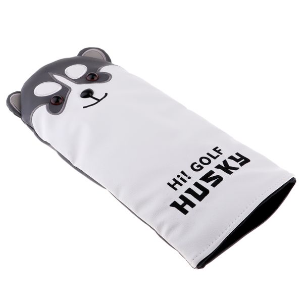 

golf head covers headcover driver fairway wood covers set with dog pattern