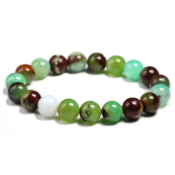

natural australian jade stone beaded bracelet women men diy charms of men strand yoga beads charms handmade jewelry, Black