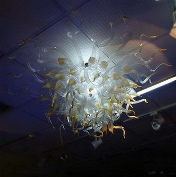 

турецкий стиль рука выдувное стекло подвеска лампы чихули стиль дизайнер искусство дизайн муранского стекла люстры свет