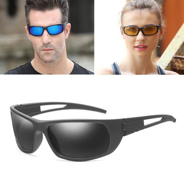 

longkeeper polarized sunglasses men uv400 brand design driving goggles women mirror night vision sunglasses gafas de sol, White;black