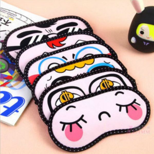 

pale mauve cartoon sleep eye mask thicc cartoon characters ice compress cubrebocas cotton eyeshade xnbmv