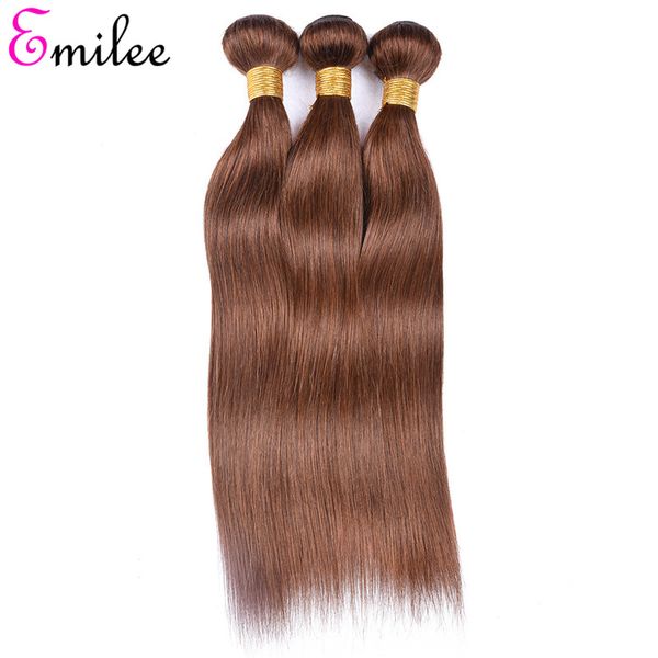 

emilee peruvian #4 straight hair blonde bundles 1/3/4 ombre remy hair weaving #4 human hair bundles 10-28 inch, Black