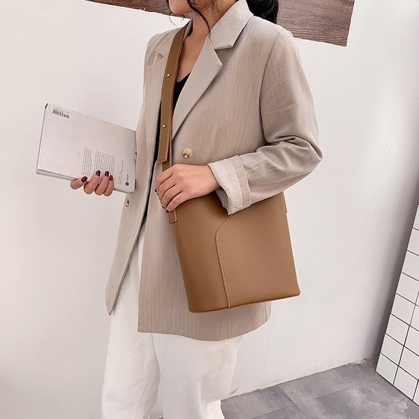 

ретро ведро сумка дамы 2020 корейская мода сумка сумка посыльного