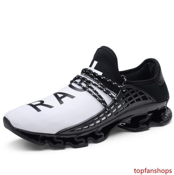 

2019 spring autumn men womens sneakers mesh breathable outdoor leisure shock absorbing blade large size running shoes