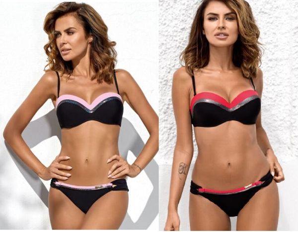 Top charmant plus große Damen-Bikini-Sets, Badebekleidung, hoch taillierter Strand-Badeanzug, Badeanzüge, Badeanzug, sexy, flexibel, stilvoll, dreieckig, sexy