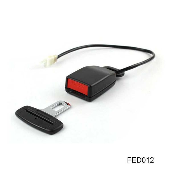 

plastic safety seat belt buckle with 21.5mm tongue and switch wire (fed012