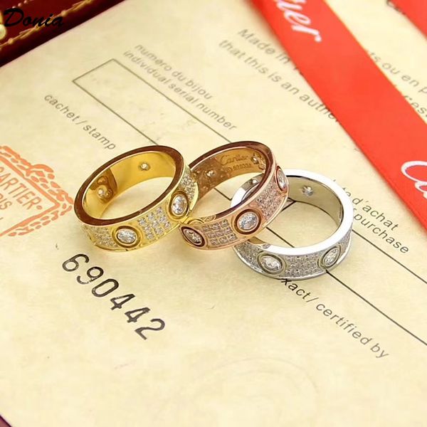 

onia ювелирных изделий hot кольцо роскоши моды карты установить полный циркон кольцо европейский и американский творческий кольцо для мужчин, Silver