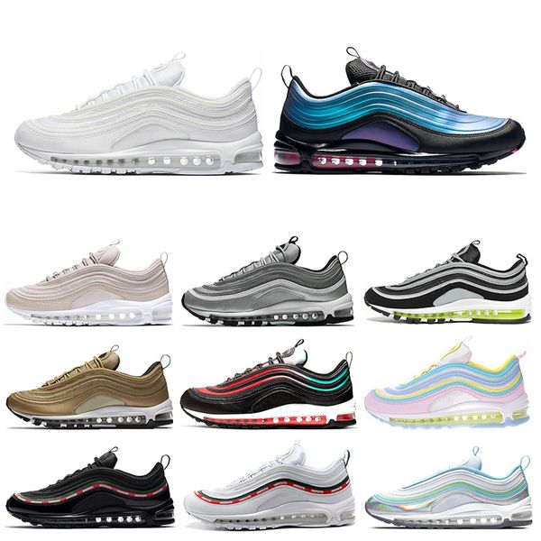 

mens womens running shoes triple black white throwback future neon seoul japan iredescent mens trainers sports sneakers shoes size 36-45, White;red