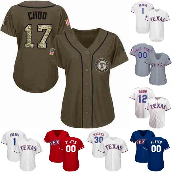 

Womens & Youth 12 Rougned Odor Jersey Texas 1 Elvis Andrus 8 Juan Centeno 17 Shin-Soo Choo 29 Adrian Beltre Rangers Baseball Jerseys