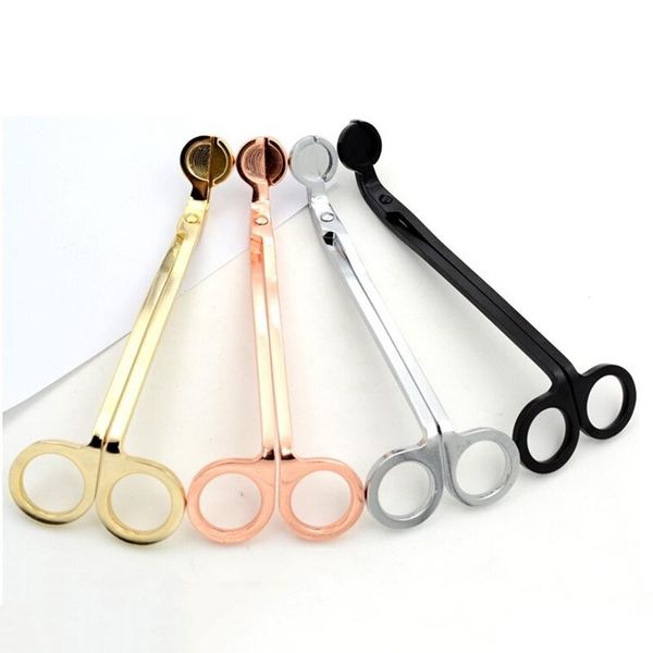 

18cm stainless steel candle wick trimmer oil lamp trim scissors tijera tesoura cutter snuffer tool hook clipper