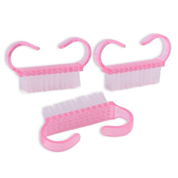 

3pcs nail dust brushes for acrylic & uv gel nail polish decor nail art dust brushes cleaner pro tools 1 piece mxs8082, Yellow