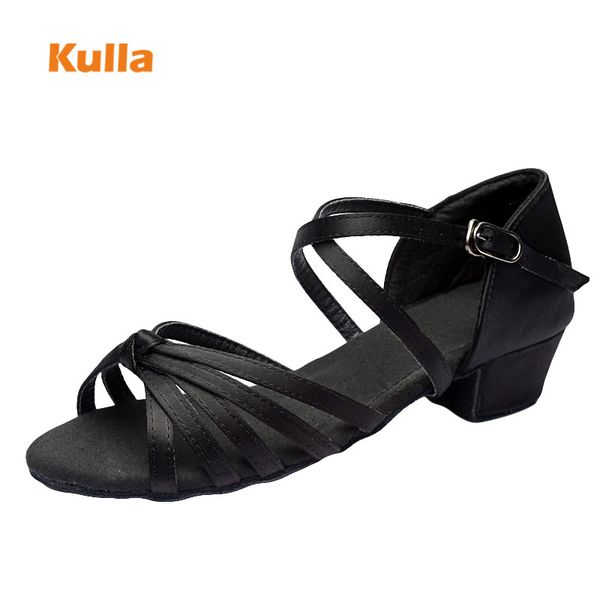 

brand children latin dance shoes ballroom salsa tango low heels dancing for kids girls shoe zapatos de baile latino mujer l36
