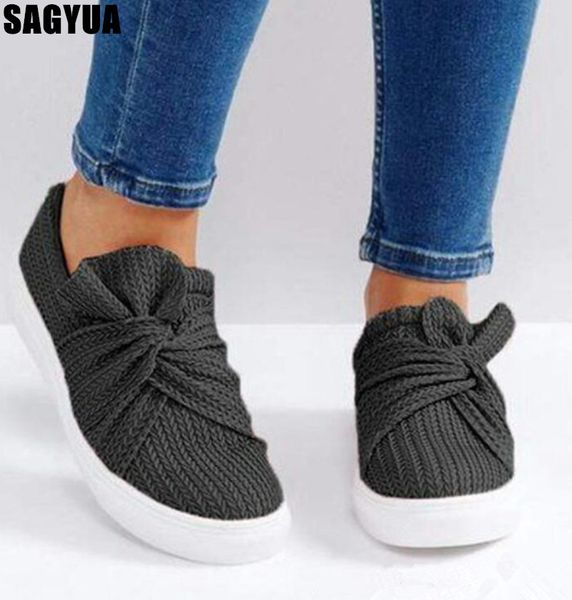 

bow women flat shoes new spring mesh loafers ladies round head shallow casual shoes weaving comfort slip on woman z110, Black