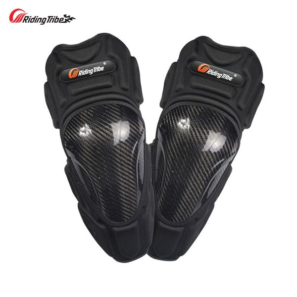 

riding tribe motorcycle knee guards carbon fiber motocross racing protective gears moto leg protector motorbike kneepads hx-p18