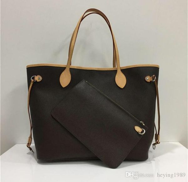 

women leather handbags female mother package bag hand mother bill of lading shoulder bag women bag+small bag n51106 m40157