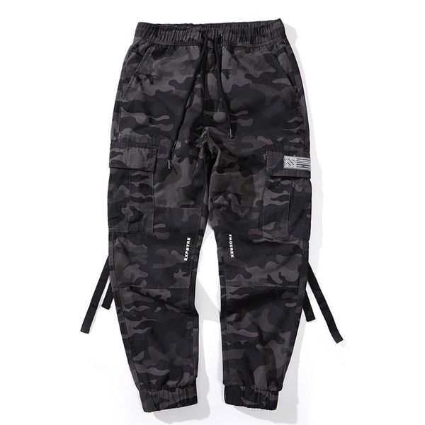 

large size pantalones army sweatpants climbing pant camo mens cargo pants tactical trousers straight overalls, Black