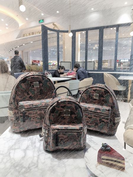 

новая мода камуфляж рюкзак досуг школьный мешок